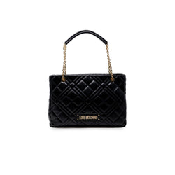 Black Polyethylene Handbag Love Moschino