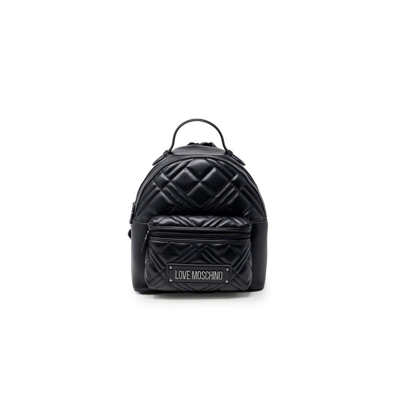 Bicolor Polyethylene Backpack Love Moschino