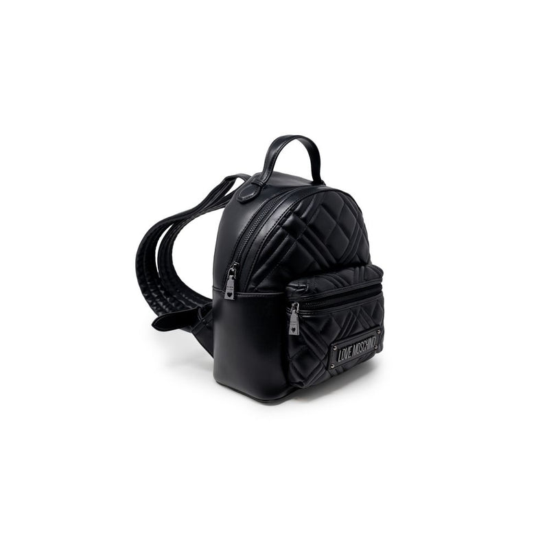 Bicolor Polyethylene Backpack Love Moschino