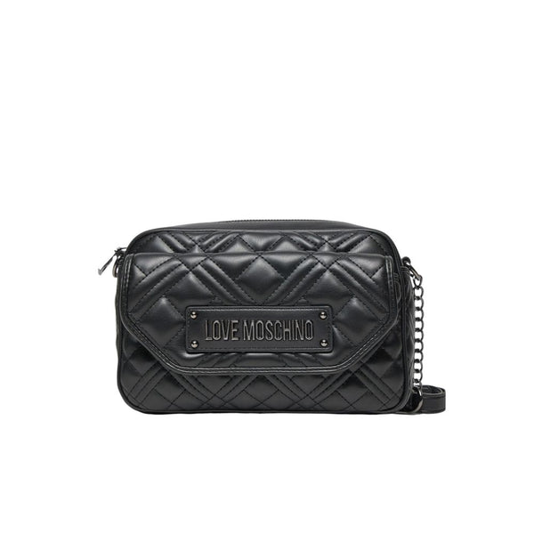 Bicolor Polyethylene Handbag Love Moschino