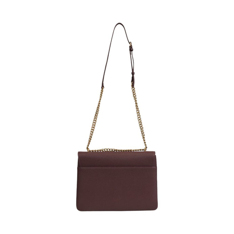 Brown Leather Handbag PINKO