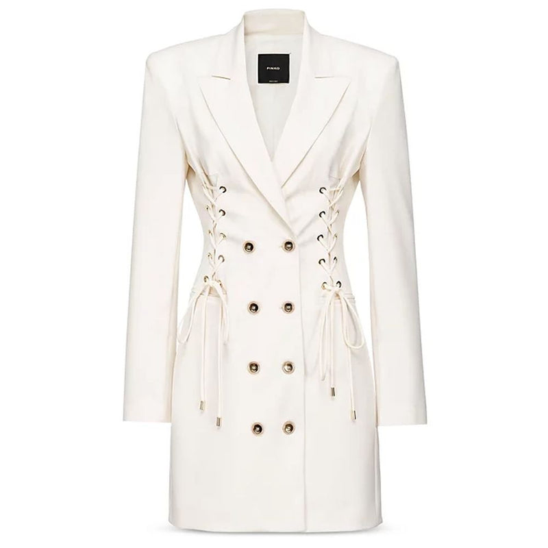 White Polyester Suits & Blazer PINKO