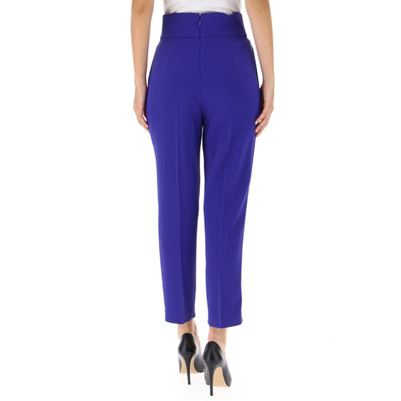 Purple Polyester Jeans & Pant PINKO