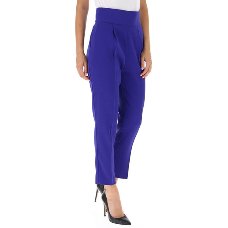 Purple Polyester Jeans & Pant PINKO