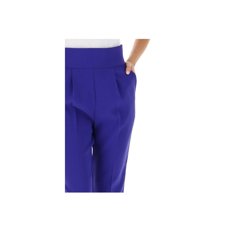 Purple Polyester Jeans & Pant PINKO