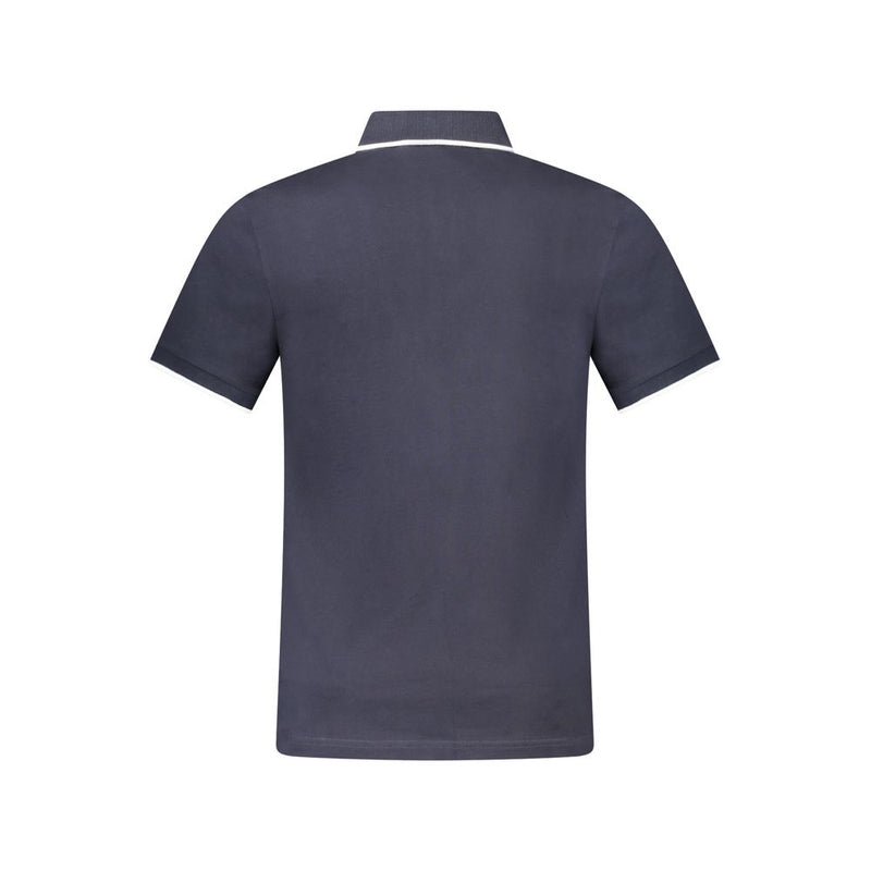 Blue Cotton Polo Shirt Hugo Boss