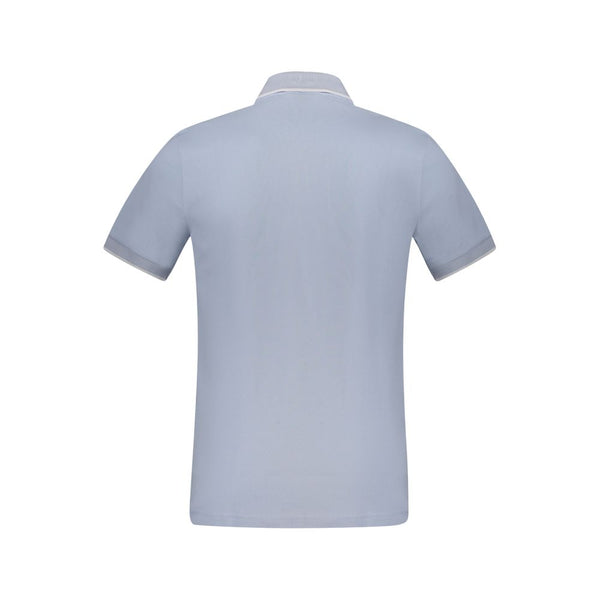 Light Blue Cotton Polo Shirt Hugo Boss