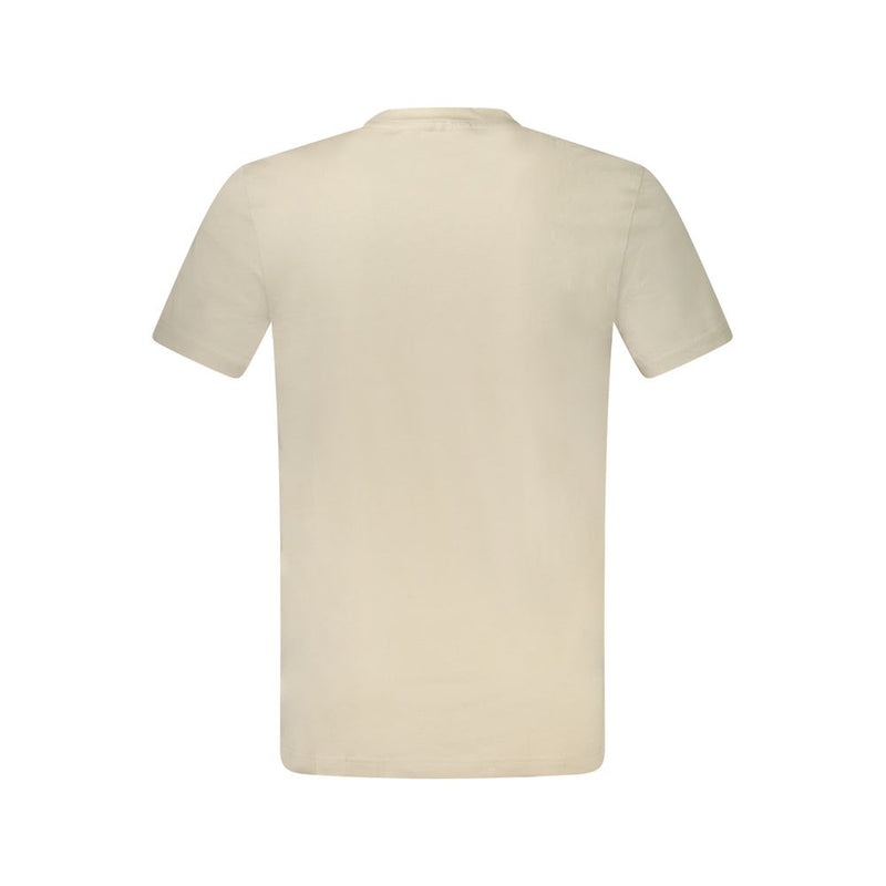 Beige Cotton T-Shirt Hugo Boss