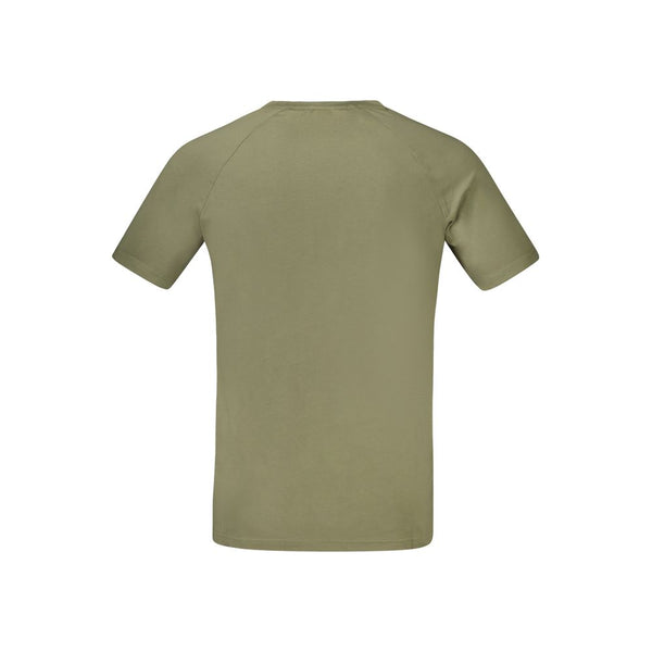 Green Cotton T-Shirt Hugo Boss