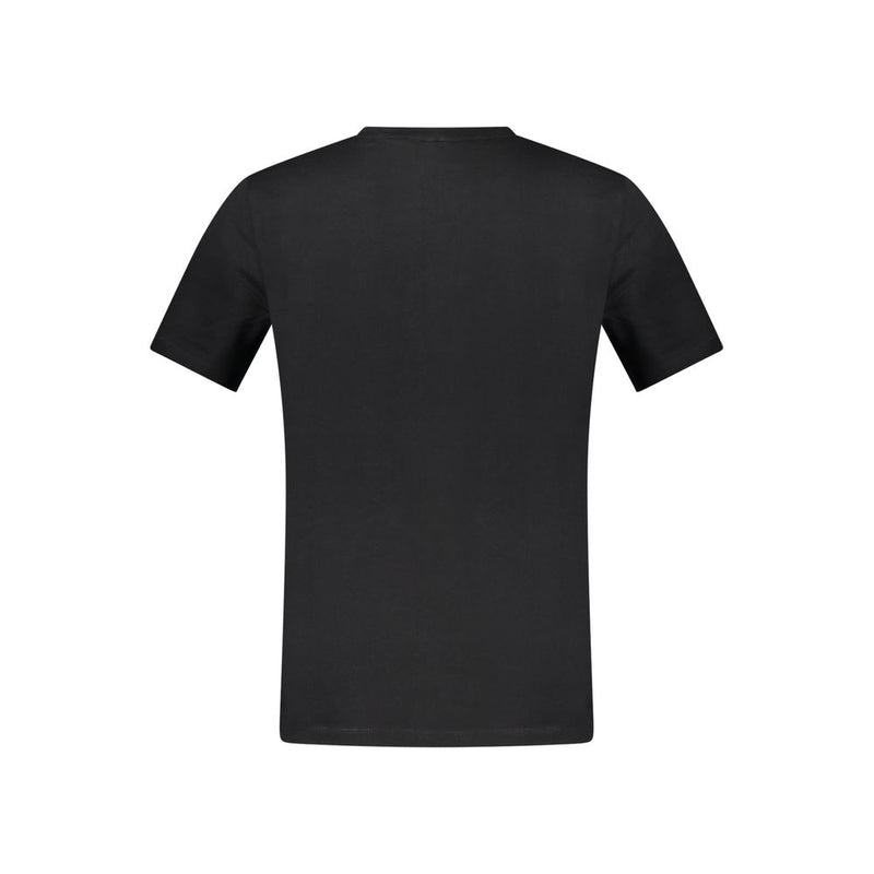 Black Cotton T-Shirt Hugo Boss