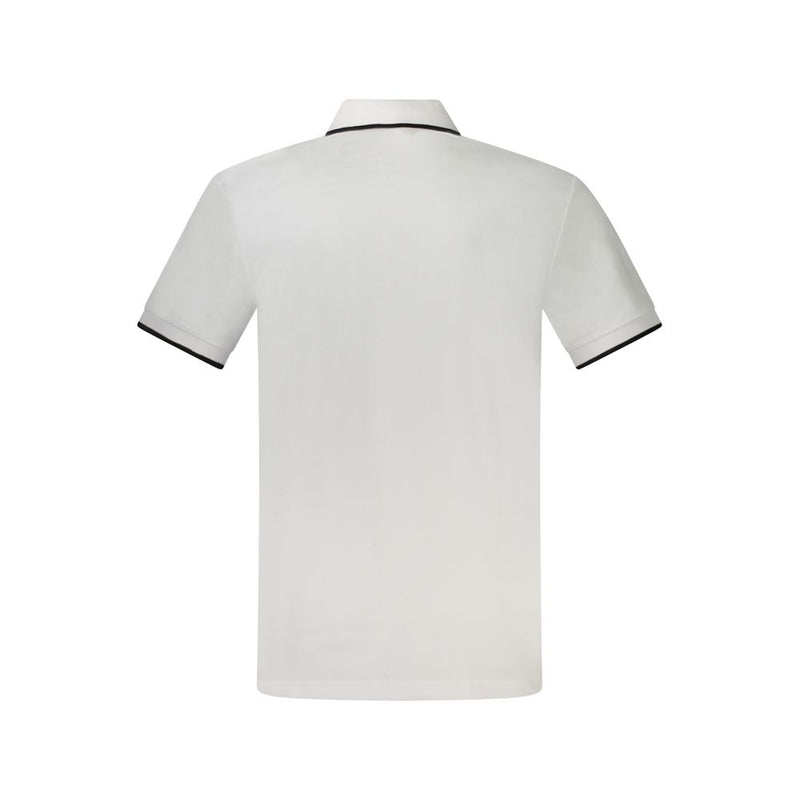 White Cotton Polo Shirt Hugo Boss