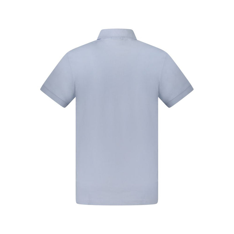 Light Blue Cotton Polo Shirt Hugo Boss