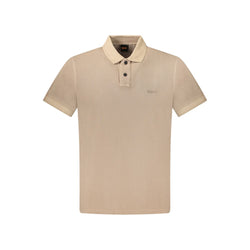 Brown Cotton Polo Shirt Hugo Boss