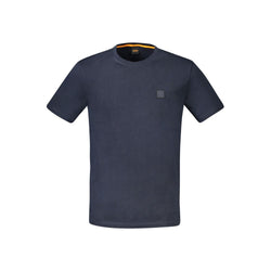 Blue Cotton T-Shirt Hugo Boss