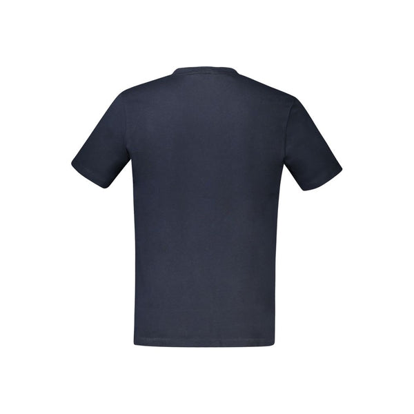 Blue Cotton T-Shirt Hugo Boss