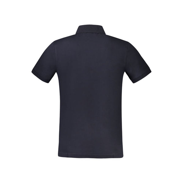 Blue Cotton Polo Shirt Hugo Boss