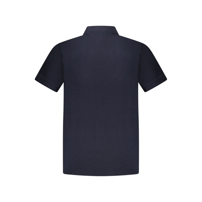 Blue Cotton Polo Shirt Hugo Boss