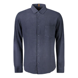 Blue Cotton Shirt Hugo Boss