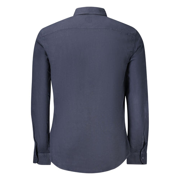 Blue Cotton Shirt Hugo Boss