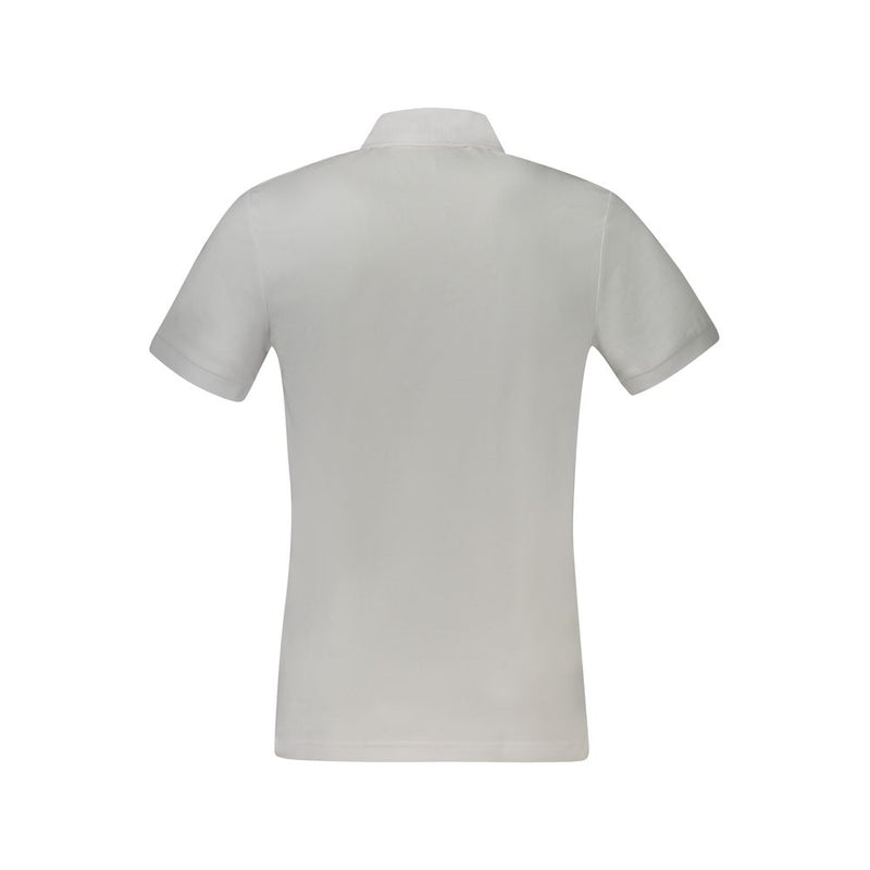 White Cotton Polo Shirt Hugo Boss