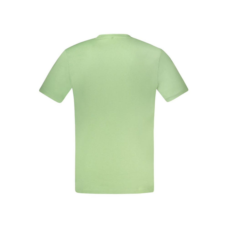 Green Cotton T-Shirt Hugo Boss