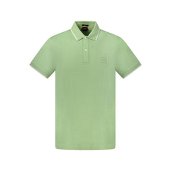 Green Cotton Polo Shirt Hugo Boss