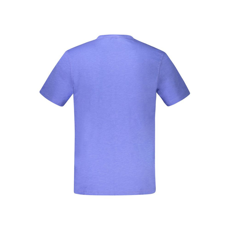 Blue Cotton T-Shirt Hugo Boss