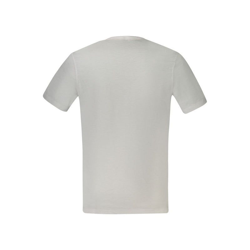 White Cotton T-Shirt Hugo Boss