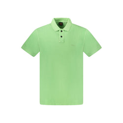 Green Cotton Polo Shirt Hugo Boss