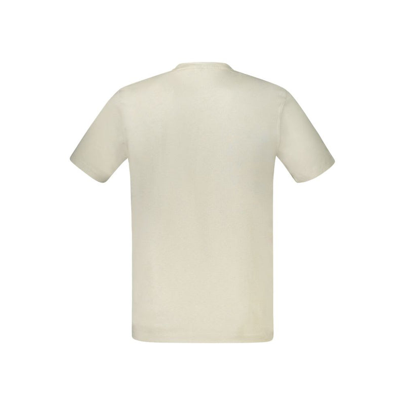 Beige Cotton T-Shirt Hugo Boss