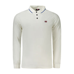 White Cotton Polo Shirt Norway 1963