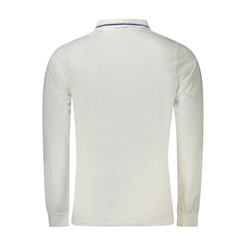 White Cotton Polo Shirt Norway 1963