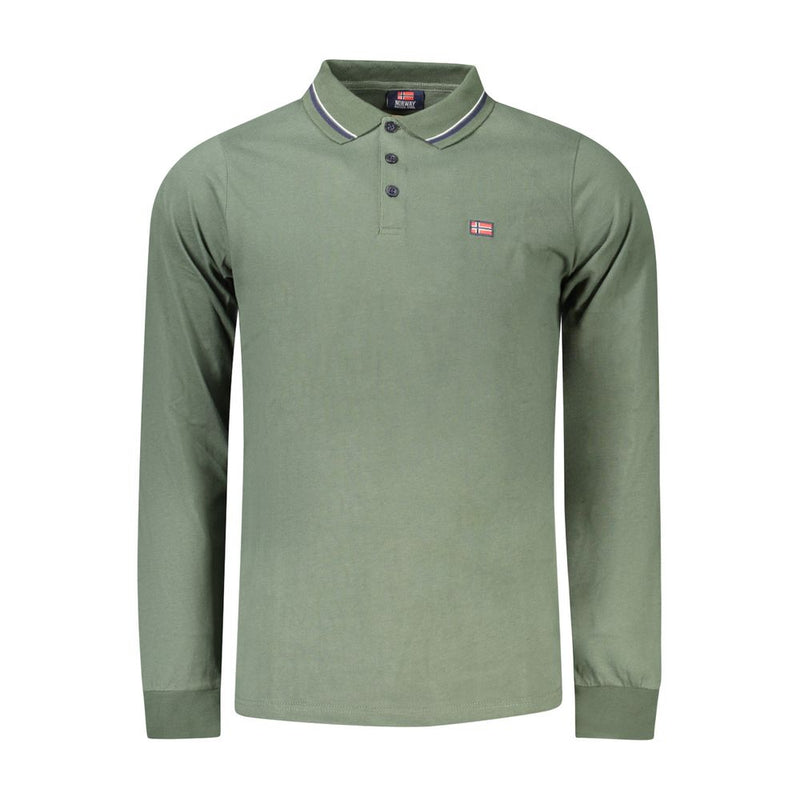 Green Cotton Polo Shirt Norway 1963