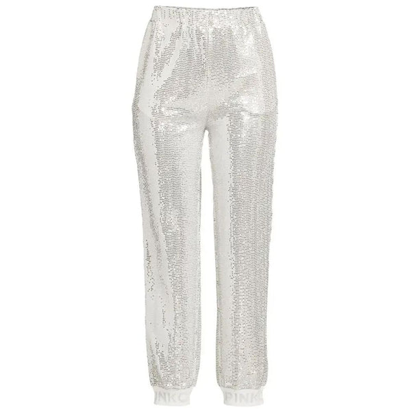 Gray Polyamide Jeans & Pant PINKO