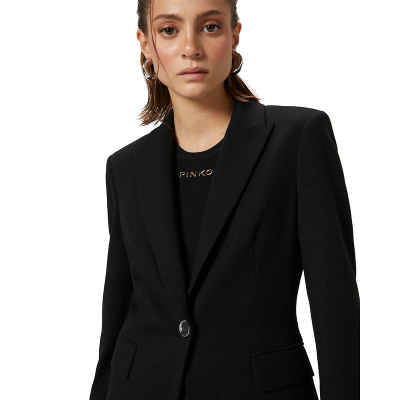 Black Polyester Suits & Blazer PINKO