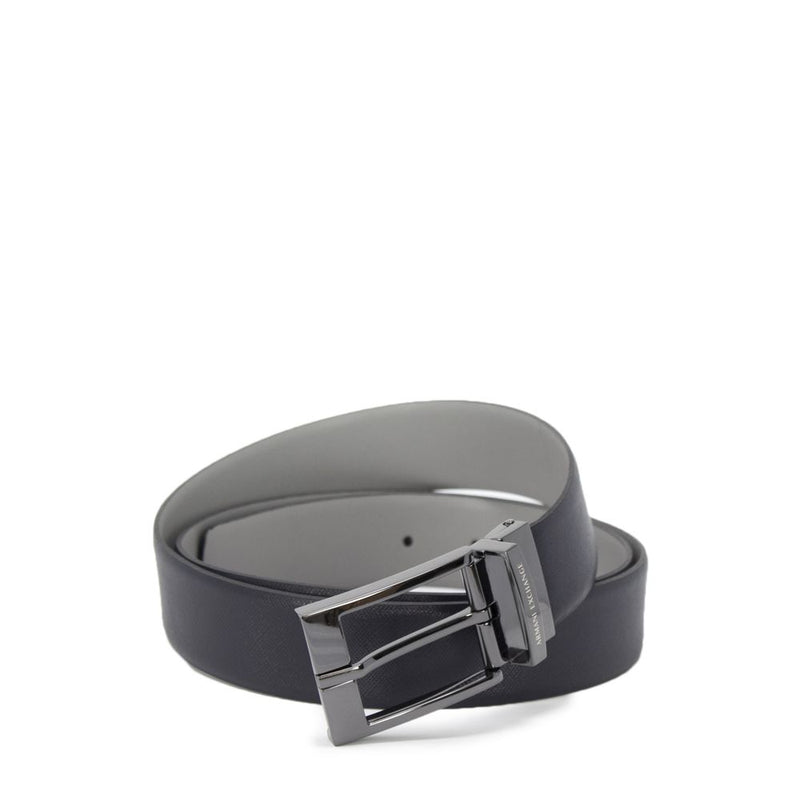 Blue Leather Belt Armani Exchange