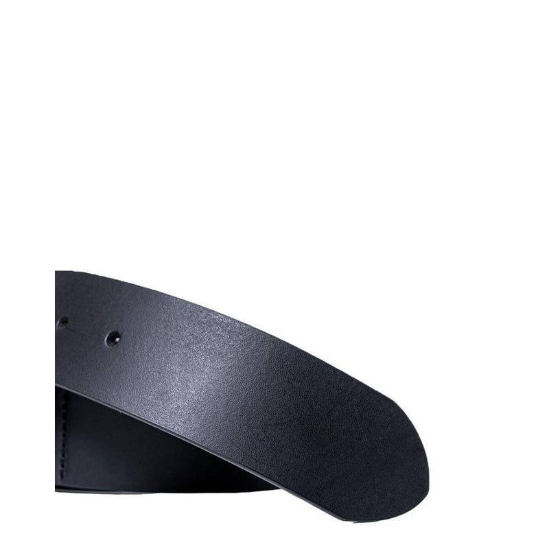 Black Leather Belt Armani Exchange