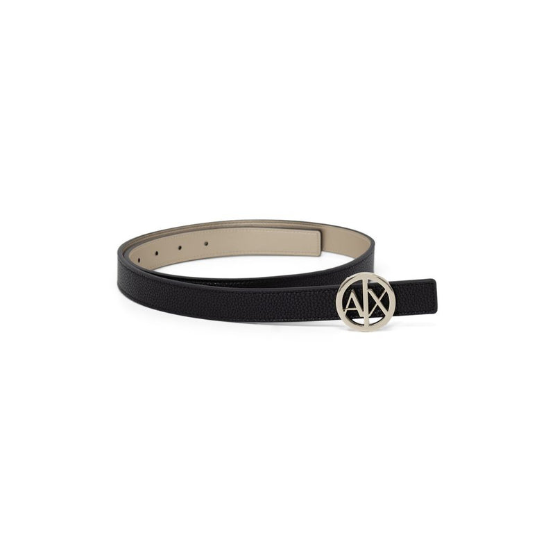 Gold Polyester Belt Armani Exchange