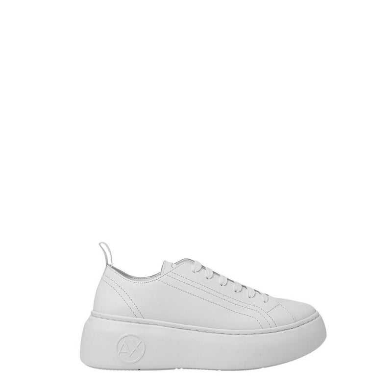 White Leather Sneaker Armani Exchange