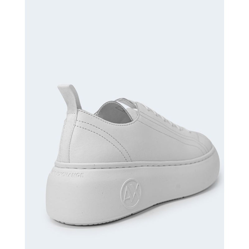 White Leather Sneaker Armani Exchange