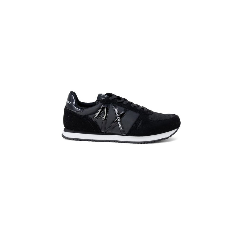 Black Polyester Sneaker Armani Exchange