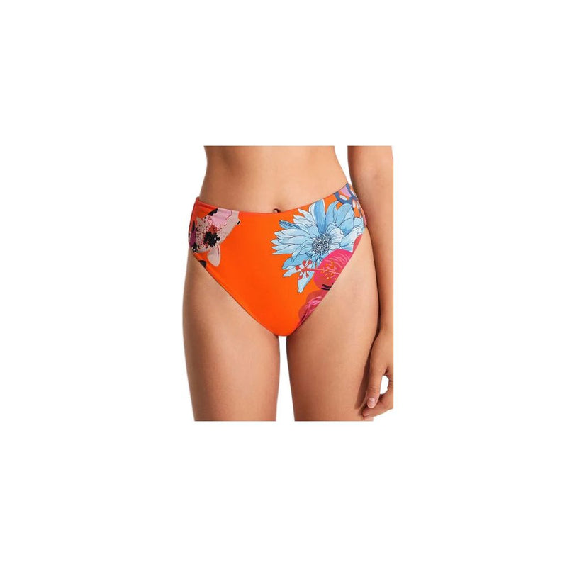 Orange Polyester Swimwear Desigual