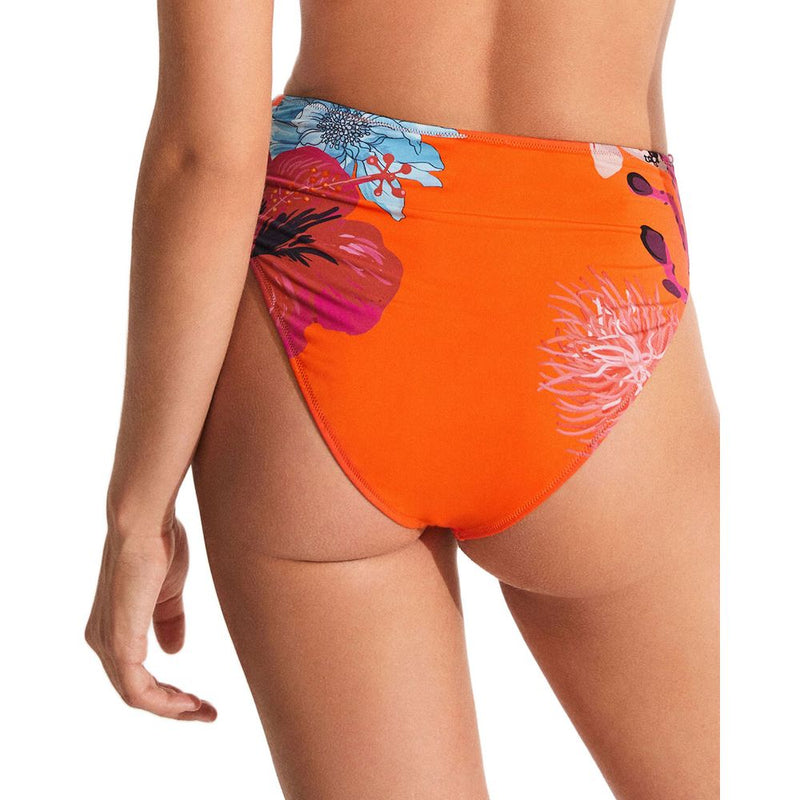 Orange Polyester Swimwear Desigual