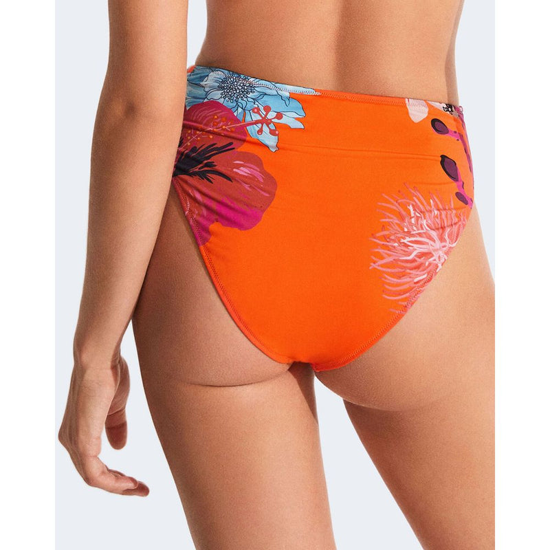 Orange Polyester Swimwear Desigual