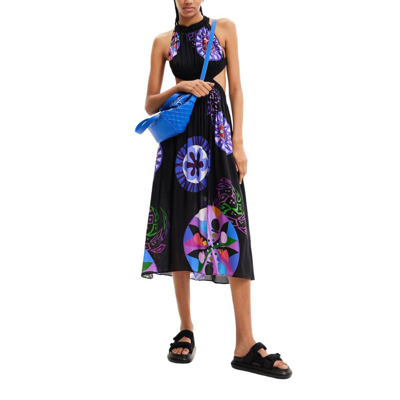 Purple Viscose Swimwear Desigual