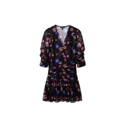 Black Polyester Dress Desigual