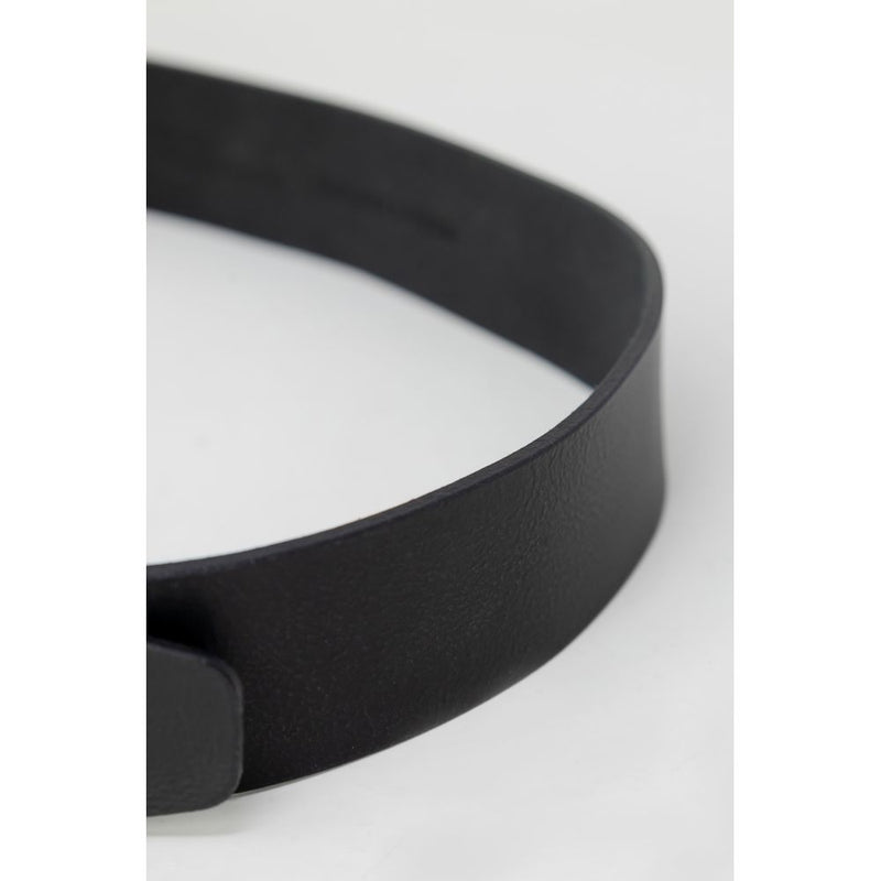 Black Leather Belt Hugo Boss