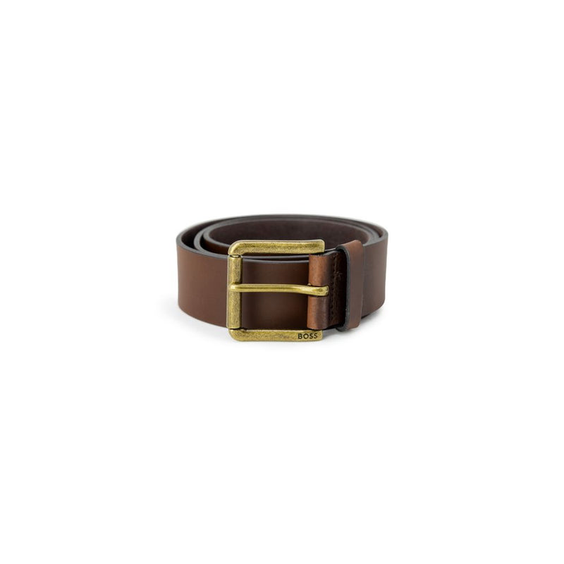 Brown Leather Belt Hugo Boss