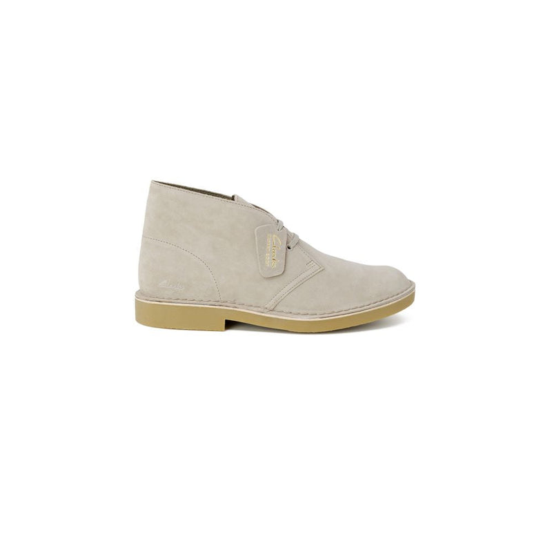 Gray Leather Boot Clarks