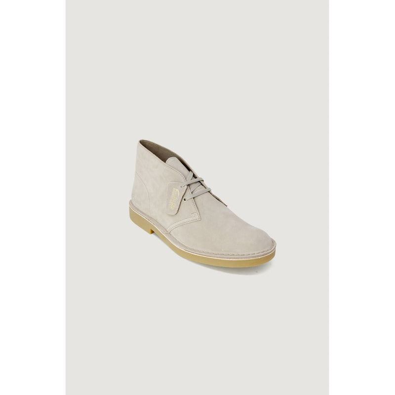Gray Leather Boot Clarks